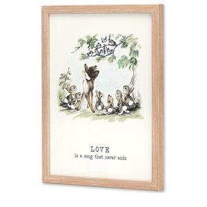 Love Song Framed Art Print